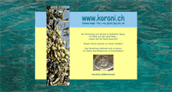 Desktop Screenshot of koroni.ch